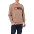Diesel Swetshirt Retros דיזל סווטשירט לוגו לגבר חום